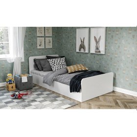 Resim Kznhome Tek Kişilik Mdf Karyola - 100Cm X 200Cm 