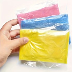Resim 10/5/3 Adet Paketi Hafif Yağmurluk - Hızlı Kuruyan Yüksek Kalite Ponço, Bireysel Ambalajlı, Kompakt & Taşınabilir Yağmur Montu - Yürüyüş, Kamp, Seyahat, Balıkçılık İçin Sarı Renkli Erkek ve Kadınlar için Yağmurluk, Macera Severler, Gezginler, Dayanıklı Koruma, Açık Hava Tutkunları İçin Geniş Kesim Plastik Yağmurluk 