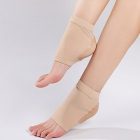 Resim Bursit ve Tendinit Rölyef için Kompresyon Aşil Tendon Topuk Koruyucu Kol 
