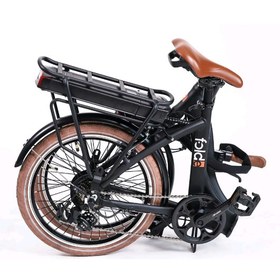 Resim Alba Fold E Elektrikli Katlanır Bisiklet (Siyah) 