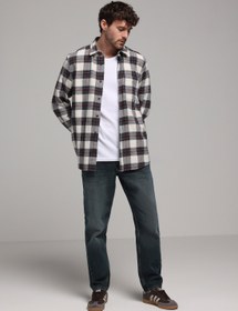 Resim Loose Tapered Fit Erkek İndigo Jean Pantolon Colin's