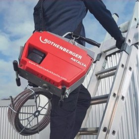 Resim Rothenberger R600 Vario Clean Kanal Tıkanık Açma Makinesi: Akülü Güçle Tıkanıklıklara Son! 