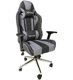 Resim Alpha Fab1 Kumaş Oyuncu Koltuğu Gri 