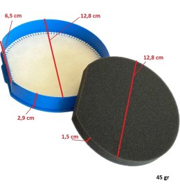 Resim Icanpares Arçelik Uyumlu S 7430 ELEKTRIKLI Süpürge Hepa Filtre 
