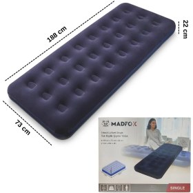 Resim Madfox Tritech Luftbett Single Tek Kişilik Şişme Yatak 
