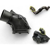 Resim Renault 1.5 Hava Filtre Kutusu Çıkış Borusu - Renault Clio 4 Captur Duster Lodgy Sandero Logan 165001258r 