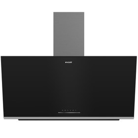 Resim Arçelik ADE 906-2 S 90 cm Siyah Cam Duvar Tipi Ankastre Davlumbaz 