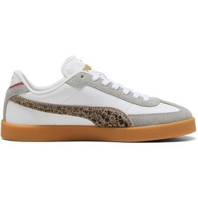 Resim Puma Club Iı Era Animal F Beyaz Kadın Sneaker Beyaz-grı-leopar 