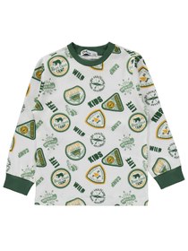 Resim Civil Boys Kids Armalar Baskılı 2-5 Yaş Pijama Takımı - Yeşil - Soft Yeşil / 3-4 Yaş 