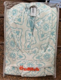 Resim Özdilek Molena Şalyaka Kadife Bornoz M Beden Çok Renkli 