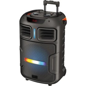 Resim Zore GD-1503 Dijital LED Göstergeli Fm Radyolu Mikrofonlu Rgb Tws 15 Inç Stereo Bass Kablosuz Karaoke Hoparlör 