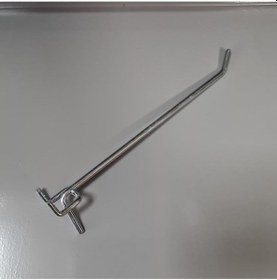 Resim 20 Adet Delikli Perde Fon Kancası Pano Kancası Askı Kancası 25x4 