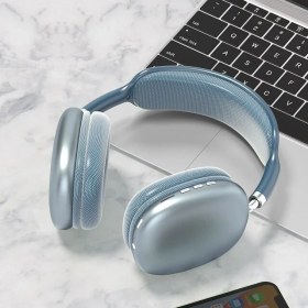 Resim Pazariz P9 Air Kablosuz Bluetooth 5.0 Wirelles Mikrofonlu Kulaklık Stereo Mavi 