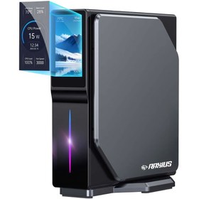 Resim RaXius MP S1 IntelN SD-N15A008 N150 8GB 512SSD W11P Mini PC 