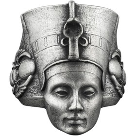 Resim Bysilverstone Antik Mısır Kraliçesi Nefertiti Gümüş Yüzük 