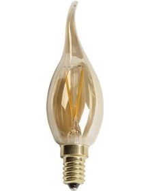 Resim Ct-4281 4w E14 Amber Rustik Led Ampul Cata 
