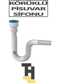 Resim TrendHause Körüklü Pisuvar Sifonu 