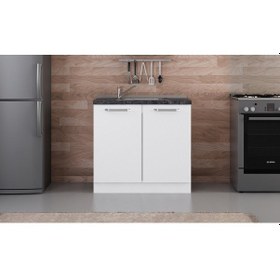 Resim Minar 90 Cm Mutfak Dolabı Beyaz 90-B1-Alt Modül Beyaz 
