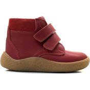 Resim Tuğba Ortopedi 1630 Bebek Deri Bot Kırmızı 