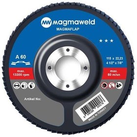 Resim Magmaweld Flapdisk Ao 60 Kum-115x22 MM-813m31156a 