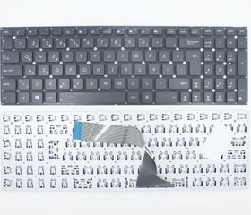Resim Asus X550JX-XX106T Laptop Klavye ile Uyumlu, Tuş Takımı 