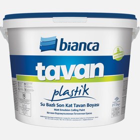 Resim Bianca 17,5 KG Tavan Plastik Boya Beyaz 
