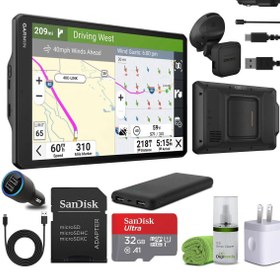 Resim Garmin Dezl OTR1020 GPS Kamyon Navigatörü 10" Ekstra Geniş Ekran Dokunmatik Ekran, 32GB SD Bellekli 