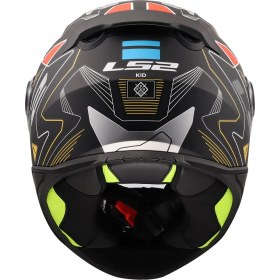 Resim Ls2 Kıd Zero Gri-Kırmızı Çocuk Kask 