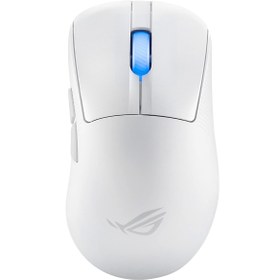 Resim Asus ROG Keris II Wireless Ace 42000 DPI 750 IPS Optik Sensör Beyaz Gaming Mouse 