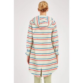 Resim Maraton Comfort Kadın Kapşonlu Uzun Kol Açık Yeşil Yağmurluk 19327 