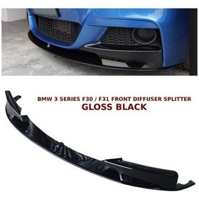 Resim Bmw F30 Ön Tampon Altı Lip M-performane Pianoblack 
