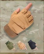 Resim Motiva Blackhawk Combat Çöl Sarı Taktik Motosiklet Bisiklet Airsoft Eldiven 