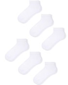 Resim MEM SOCKS 6'lı Unisex Bambu Çocuk Patik Çorapı 