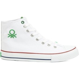 Resim Benetton | Bn-30629-3374 Beyaz - Erkek Spor Ayakkabı (533394234) Beyaz 