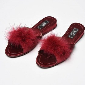 Resim Gc 180 Kadin Ev Terliği - Bordo Bordo 