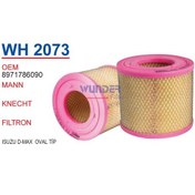 Resim WUNDER WH2073 HAVA FİLTRESİ - ISUZU D-MAX OVAL TİP 