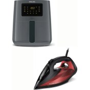 Resim Philips Airfryer 5000 Serisi Uzaktan Bağlantılı+ Philips Azur 7000 Serisi Buharlı Ütü Hediyeli 