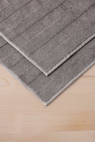 Resim Mons Bathmat 404 - 2 Adet 50x75 cm Premium Ayak Havlusu - Antrasit 