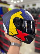 Resim MT Revenge 2 Light B7 Seffaf Vizorlu Matt Blue Kapalı Kask 