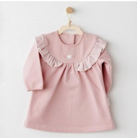 Resim Andywawa Ac26092 Mon Petit Amour Elbise Pembe Pembe 