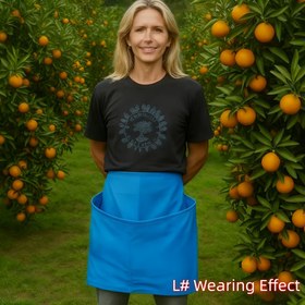 Resim ZOXFAN Ağır Hizmet Tipi PE Bahçe Önlüğü Büyük Cepli - Hafif ve Sağlam Dayanıklı Dış Mekan Hasat Önlüğü Profesyonel ve Ev Bahçıvanları, Yabani Ot Temizleme, Tohum Ekimi, Bahçe Aletleri, Bahçe Önlüğü, Yabani Ot Temizleme Ekipmanı, Sağlam Yapı için 