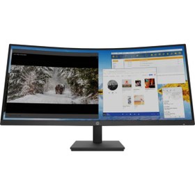 Resim Hp M34d 3B1w4E9 34 inç 100Hz 5Ms (Hdmı + Display + Type-C) Hoparlör Pivot Wqhd Curved Monitör HP