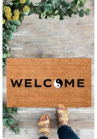 Resim Denge İşareti Kapı Önü Paspası, İç Ve Dış Kapı Önü Paspası 