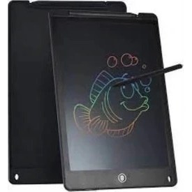 Resim T12 Siyah Writing Tablet LCD 12 Inç Dijital Kalemli Çizim Yazı Tahtası ( Lisinya ) 