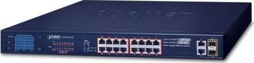 Resim Yönetilemeyen Switch (Unmanaged Switch)&lt;br&gt;12-Port 10/100TX 802.3af/at PoE+ Injector (port-5 i Planet