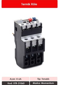 Resim Momentum Termik Röle 4-6A XTR-31060 