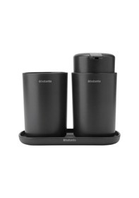 Resim Brabantia Renew Dark Grey Banyo Seti 3 Parça Gri 