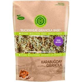 Resim GLUTENSİZ FABRİKA Yulaf & Karabuğday Granola (Yaban Mersinli) 300g 