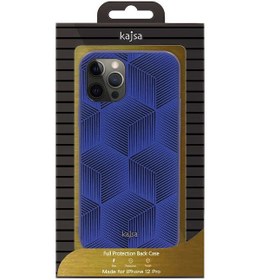 Resim Kajsa Apple Uyumlu iPhone 12 Pro Max Kılıf Kajsa Splendid Serisi 3D Cube Kapak ZORE-219010 