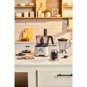 Resim Çok Fonksiyonlu 2000W Mutfak Robotu Seti, Şık Gümüş Tasarım 